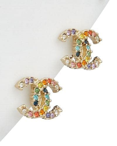 Chanel Earrings and ear cuffs for Women | Online Sale up to 19% off | Lyst