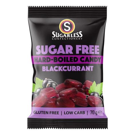 SUGARLESS HARD CANDY BLACKCURRANT 70G EXP 04/25 | Lazada