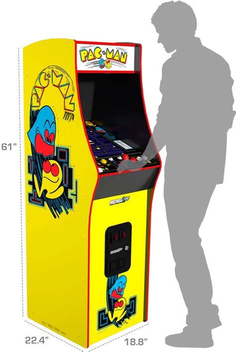 Arcade1Up PAC-MAN Deluxe Arcade Machine Yellow PAC-A-302111 - Best Buy