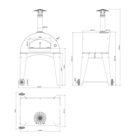 Fontana Amalfi Wood Fired Pizza Oven - Garden Trends