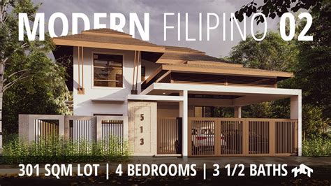 301 SQM 4 Bedroom Modern Filipino House Design | 513 Residence | House ...