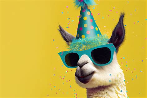 Happy Llama