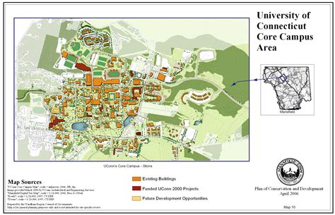 University of Connecticut Campus Map - Mansfield Connecticut • mappery