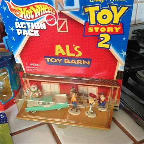 Toy Story 2 AL'S Toy Barn Hot Wheels Action Pack Toys to the Rescue | Toy barn, Toys, Mattel