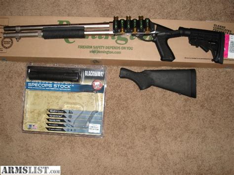 ARMSLIST - For Sale: Remington 870 Marine Magnum W/ Blackhawk recoil reducing stock