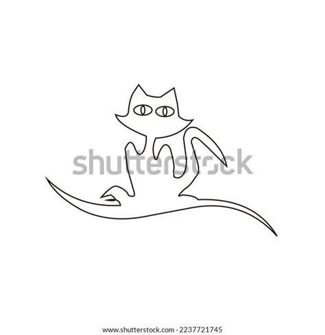 Black Cat Vector Logo Design Creative Stock Vector (Royalty Free ...