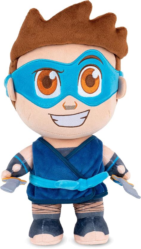 Amazon.com: NINJA KIDZ TV Official Merch - Posable Plush (Bryton Posable Plush) : Toys & Games