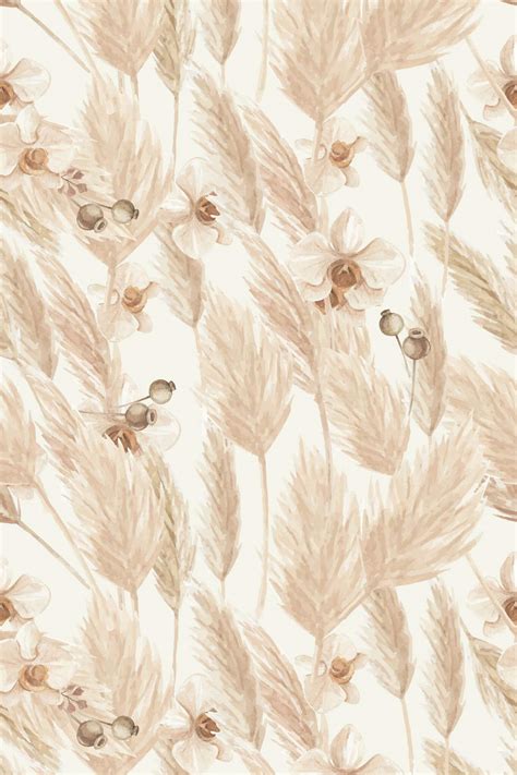 Boho chic Peel and Stick Wallpaper or Non-pasted