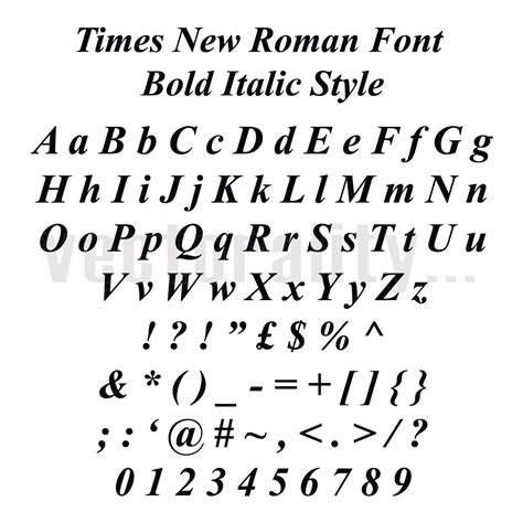 times new roman font download