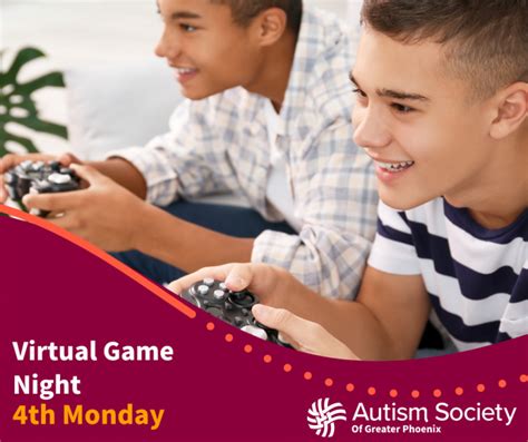 Virtual Game Night - Autism Society of Greater Phoenix