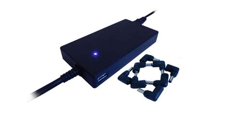 Slim Universal Laptop Adapter with USB Port 65W