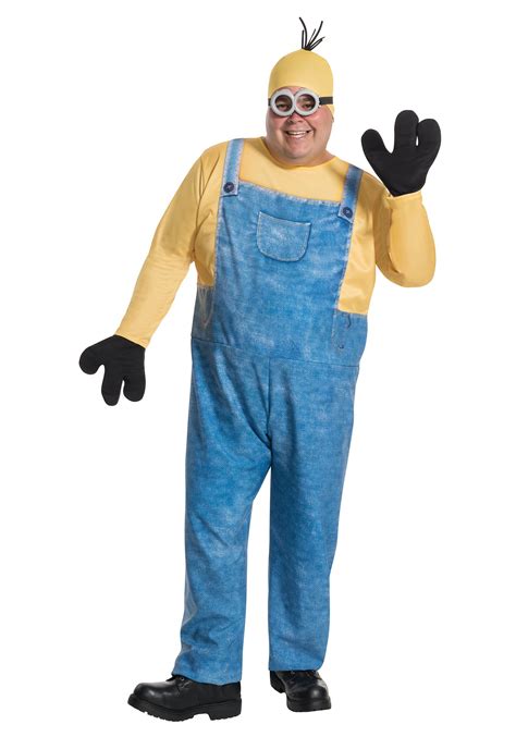 Plus Size Minion Kevin Costume