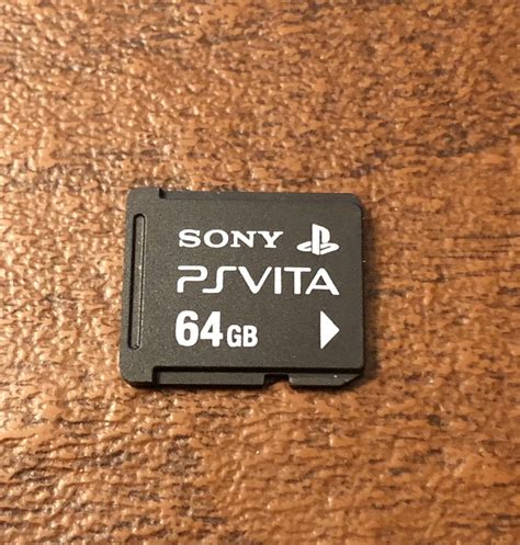 Official Sony PS Vita 64gb Memory Card PSV - Etsy