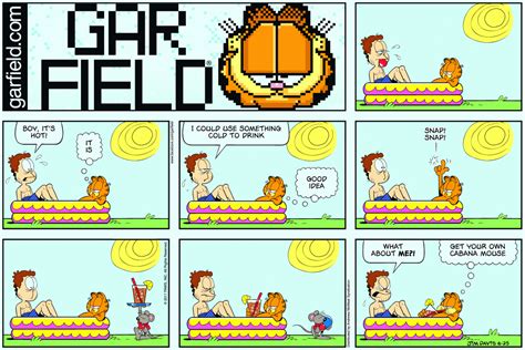 Garfield | Daily Comic Strip on June 25th, 2017 Garfield Birthday, Garfield Quotes, Garfield ...