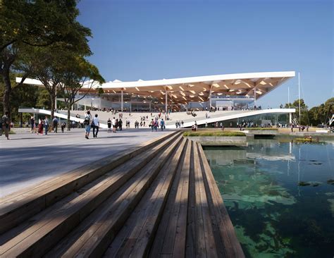 3XN Unveils Sloping Design for Sydney Fish Market | ArchDaily