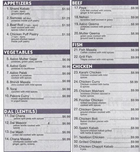 Shan Restaurant & Grocery Menu - Urbanspoon/Zomato