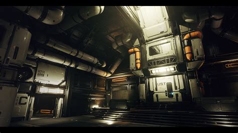 Sergey Tyapkin Portfolio - AREA 26 - UE4 Modular Sci-Fi Environment