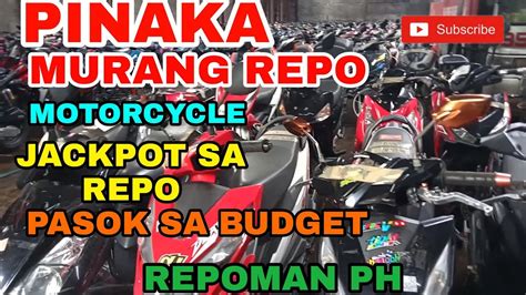 MURANG REPO MOTOR FOR SALE | repossessed motorcycle for sale |JACKPOT SA REPO MOTORCYCLE ...