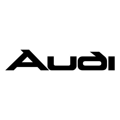 Audi Font Logo Concept PNG Transparent & SVG Vector - Freebie Supply