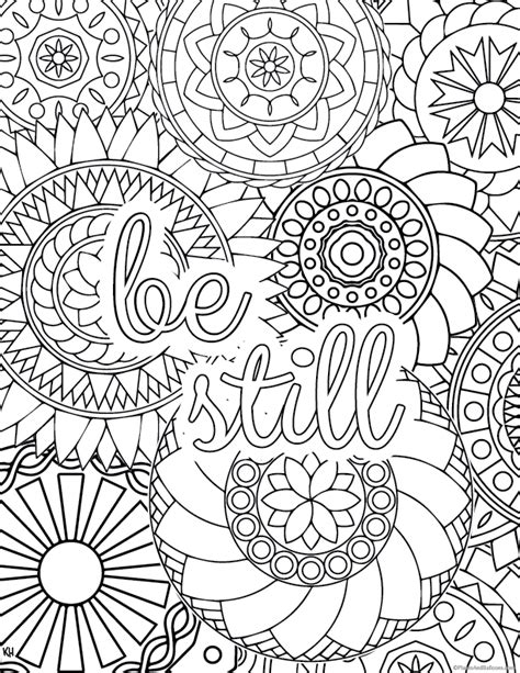 Stress Free Coloring Pages at GetColorings.com | Free printable ...