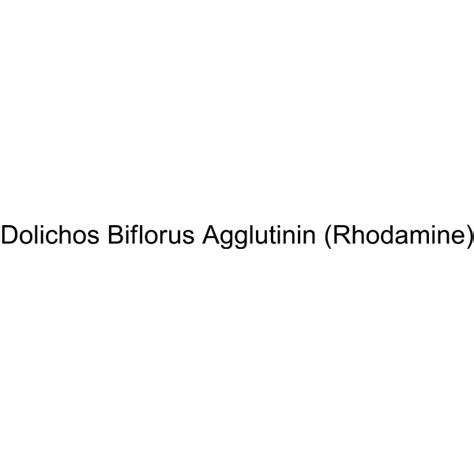 Dolichos Biflorus Agglutinin (Rhodamine) (DBA (Rhodamine)) | Plant Agglutinin | MedChemExpress