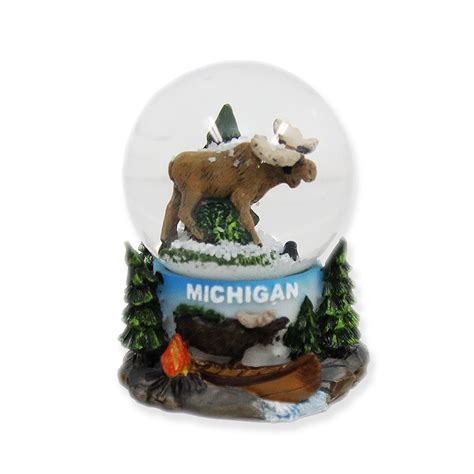 Mini Moose Snow Globe - Grandpa Shorter's Gifts