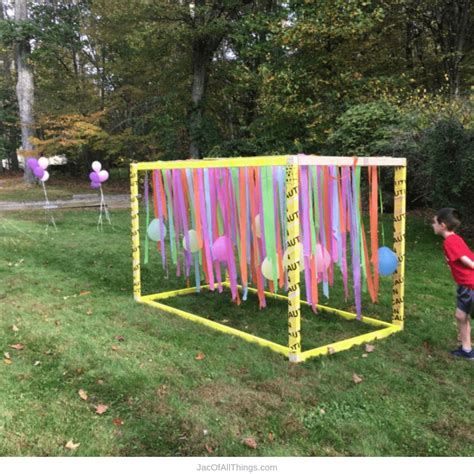 Backyard Obstacle Course Party for Kids - Jac of All Things