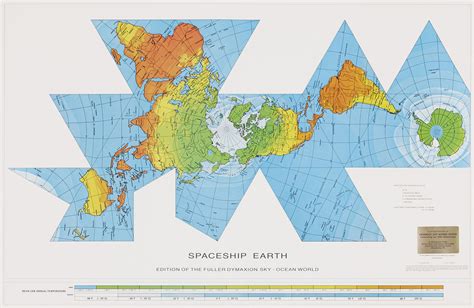 Dymaxion Map by Richard Buckminster Fuller