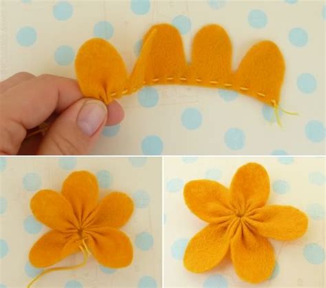 Making Felt Flowers