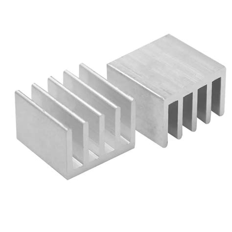 10Pcs 14x14x10mm Aluminum PC Computer CPU Chipset Cooling Radiator Heatsink for Electronic Chip ...