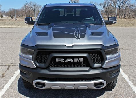 2019 2020 Dodge Ram Rebel Hood Decals, Ram 1500 Hood Stripes | Auto Motor Stripes Decals Vinyl ...