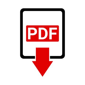 Pdf Download Vector Icon, Pdf Download, Pdf Icon, Pdf Document PNG and Vector with Transparent ...