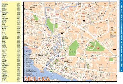 Melaka World Heritage City: 30th Edition Melaka Street Map