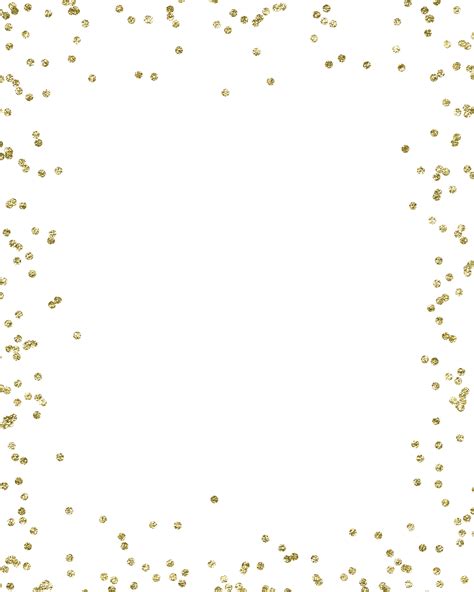 Glitter Gold Confetti Clip art - Confetti png download - 2400*3000 - Free Transparent Glitter ...