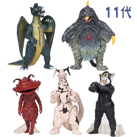 NEW hot 13cm 5pcs/set Godzilla Ultrman collectors action figure toys ...