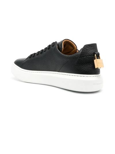 Buscemi Black Calf Leather Sneakers | ModeSens