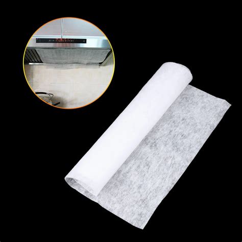 Clean Cooking Nonwoven Range Hood Grease Filter Kitchen Supplies Pollution Filter Mesh Range ...