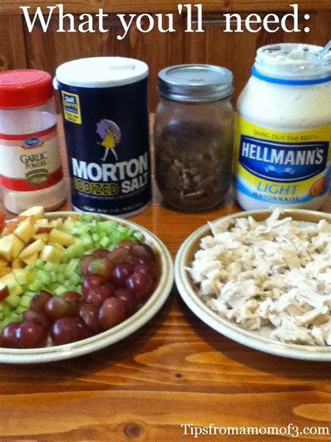 Tips From A Mom of 3: Creamy Chicken Salad Sandwich Recipe!