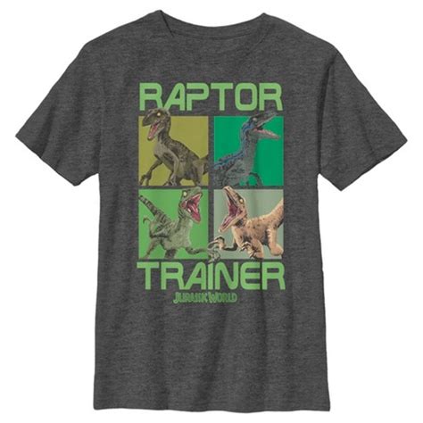 Boy's Husky Jurassic World Raptor Trainer - Charcoal Heather - Small ...