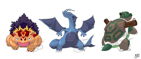 The Final Evolution for Gen 1 starters! : pokemon