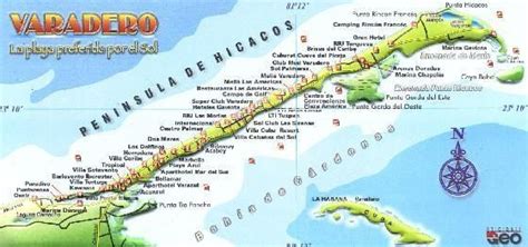 Varadero Map | Varadero, Varadero cuba, Map