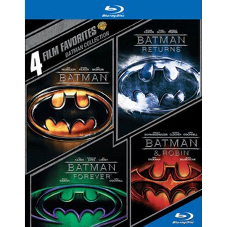 Batman: The Motion Picture Anthology 1989-1997 (Blu-ray) - Walmart.com