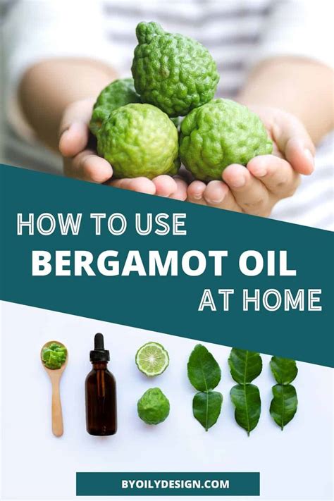 Bergamot essential oil recipes - By Oily Design