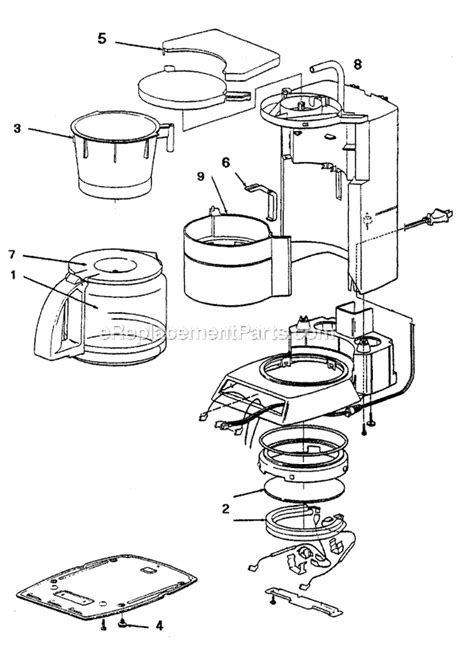 Mr. Coffee PR16 - Coffee Maker - eReplacementParts.com