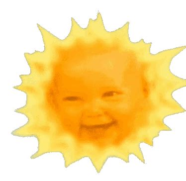 Teletubbies Baby Sun Sticker - Teletubbies Baby sun Transparent sun - Discover & Share GIFs