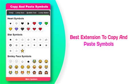 Copy and Paste Symbols for Google Chrome - Extension Download
