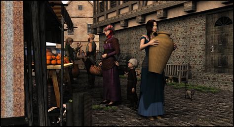 Medieval Market - 3D and 2D Art - ShareCG