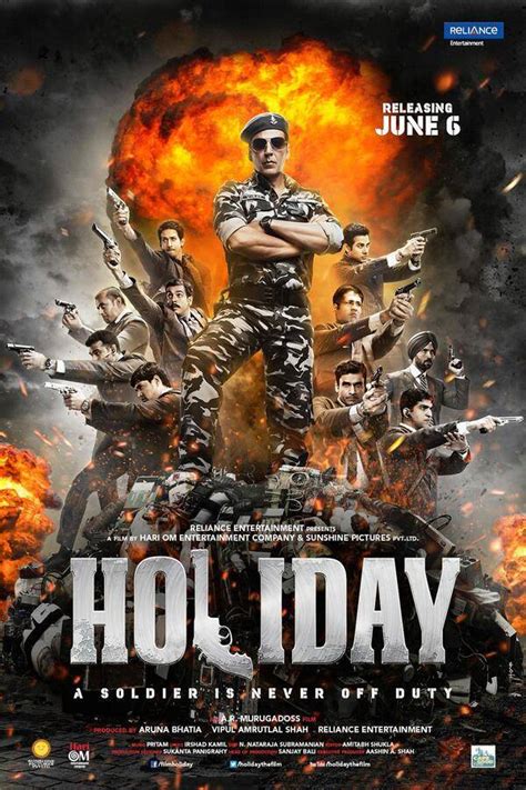 Holiday Latest Poster - Akshay Kumar’s Upcoming Movie | News