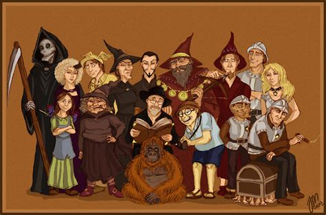 Discworld characters by yenefer on DeviantArt