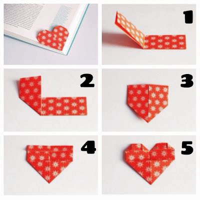 gum wrapper origami heart ~ moving origami